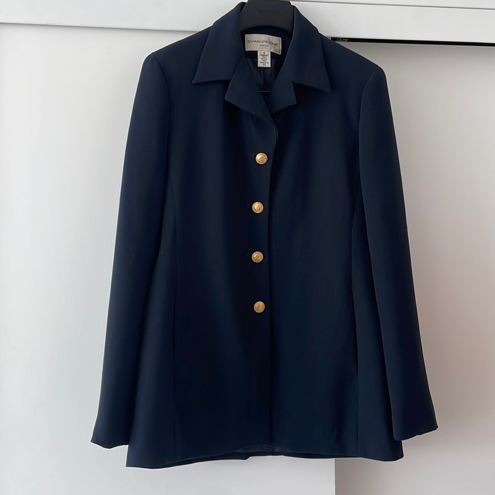 Navy blue blazer
